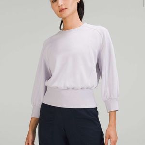 LULULEMON softstreme ribbed-hem pullover